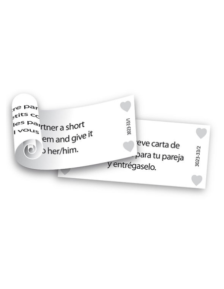 TEASE & PLEASE - JUEGO CORAZÓN ROMÁNTICO: ¡Más de 100 pruebas para momentos íntimos y románticos!