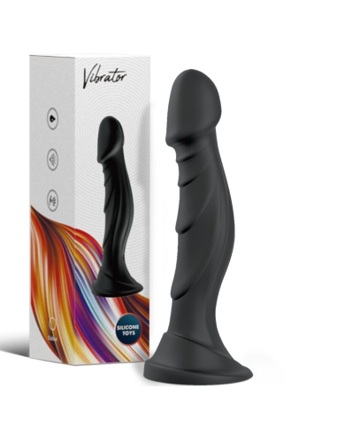 ARMONY - Dildo Vibrador & Plug Anal Control Remoto Negro | Placer Versátil y Estimulante
