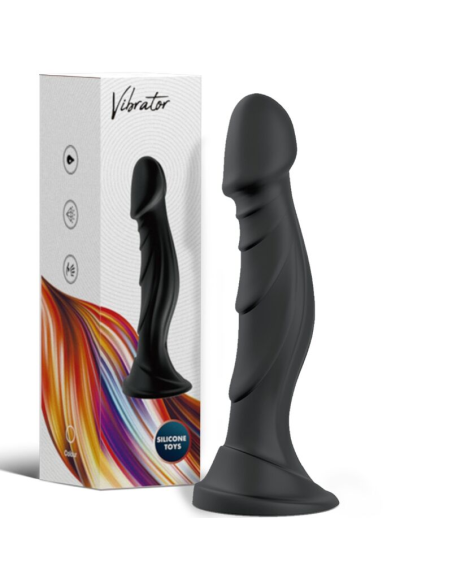 ARMONY - Dildo Vibrador & Plug Anal Control Remoto Negro | Placer Versátil y Estimulante