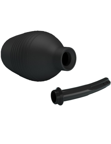 MR PLAY Ducha Anal BLKC Super Power Negro - Higiene Anal Premium y Seguro