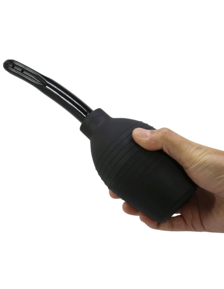 MR PLAY Ducha Anal BLKC Super Power Negro - Higiene Anal Premium y Seguro