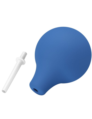 MR PLAY Ducha Anal Blue Super Power Azul - Limpieza Segura y Placentera para Sexo Anal