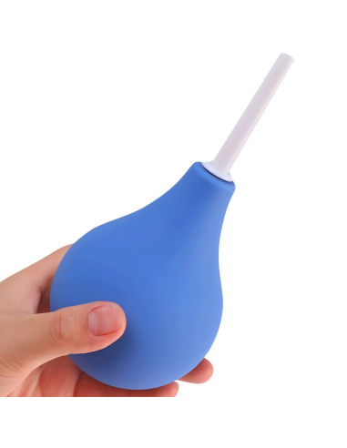 MR PLAY Ducha Anal Blue Super Power Azul - Limpieza Segura y Placentera para Sexo Anal