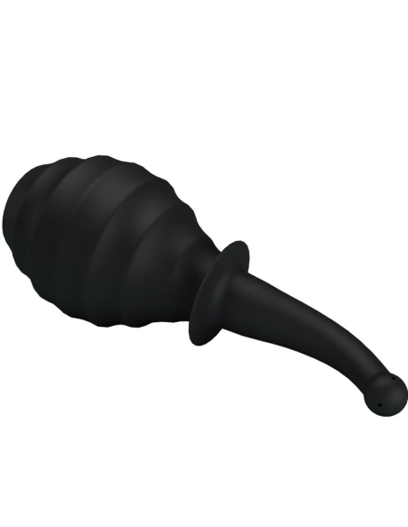 MR PLAY Ducha Anal BLKM6 Super Power Negro - Limpieza Precisa y Ergonómica para Principiantes y Expertos