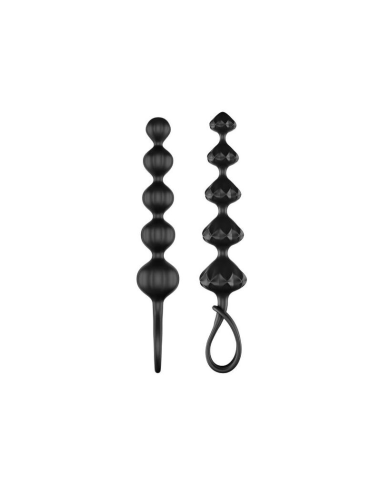 SATISFYER - LOVE BEADS Bolas Anales Negro | SexPlace.MX