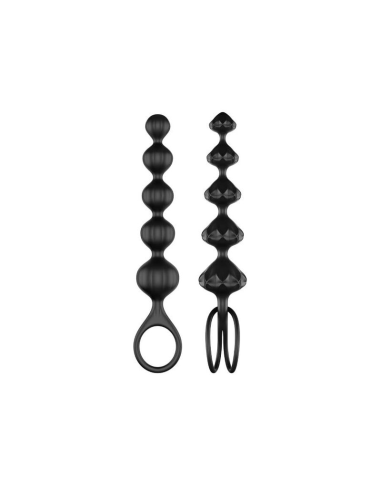 SATISFYER - LOVE BEADS Bolas Anales Negro | SexPlace.MX