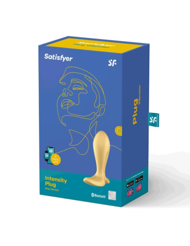 SATISFYER - INTENSITY PLUG Dorado | SexPlace.MX
