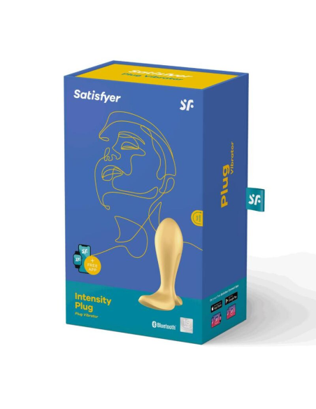 SATISFYER - INTENSITY PLUG Dorado | SexPlace.MX