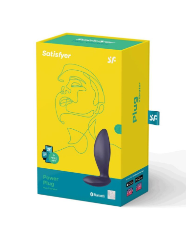 SATISFYER - POWER PLUG Morado | SexPlace.MX