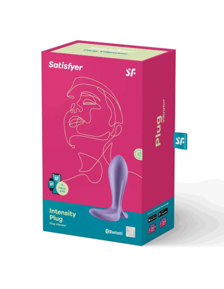 SATISFYER - INTENSITY PLUG MORADO