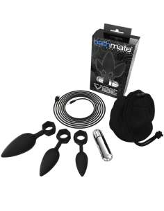 BATHMATE - Kit de Entrenamiento Anal 4 Piezas con Vibe Bullet.