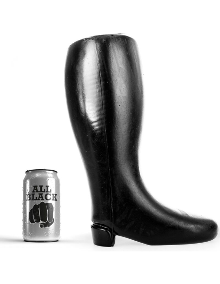 ALL BLACK - Bota Gigante Fisting Suave 31 cm | Satisfacción y Placer sin Límites