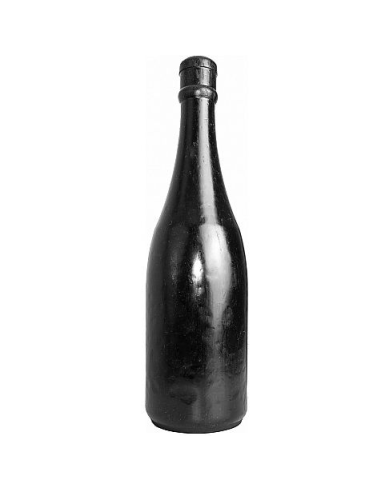 ALL BLACK Buttplug: Botella de Champán 39,5 cm para una Experiencia Anal Única