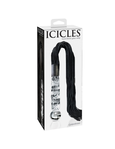 ICICLES N. 38 - Elegante Masajeador de Vidrio para Placer Anal | Higiénico y Duradero