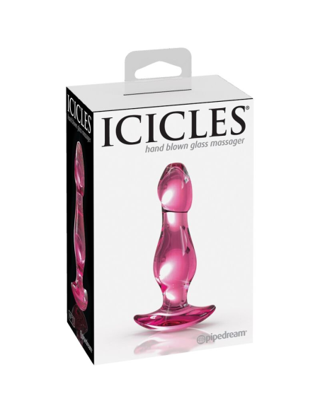 ICICLES - N. 73 Plug Anal de Vidrio: Elegancia, Seguridad y Placer Artesanal