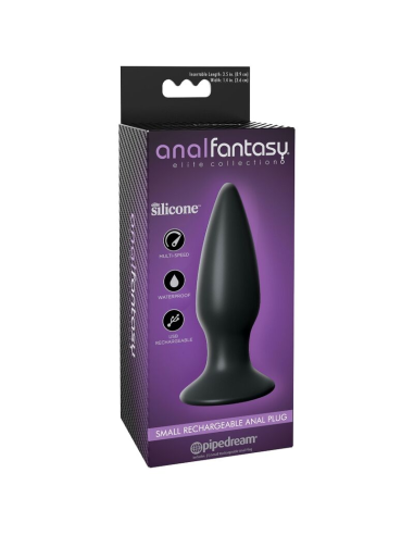 Plug Anal Recargable Pequeño - Anal Fantasy Elite Collection | Placer Seguro y Potente
