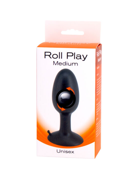 Seven Creations Roll Play Plug Silicona Mediano - Placer Inigualable y Diseño Sedoso