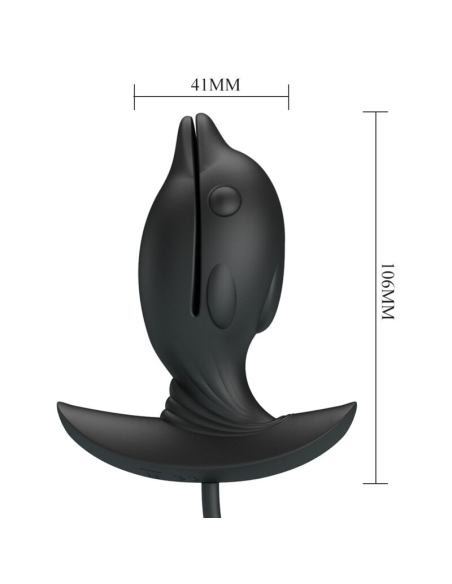 PRETTY LOVE - Plug Anal Delfin Inflable Y Recargable | SexPlace.MX