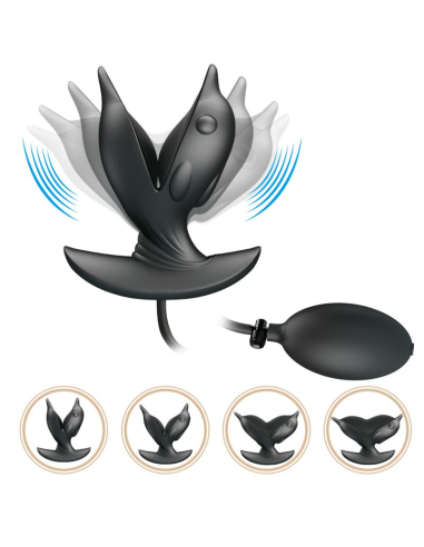 PRETTY LOVE - Plug Anal Delfin Inflable Y Recargable | SexPlace.MX
