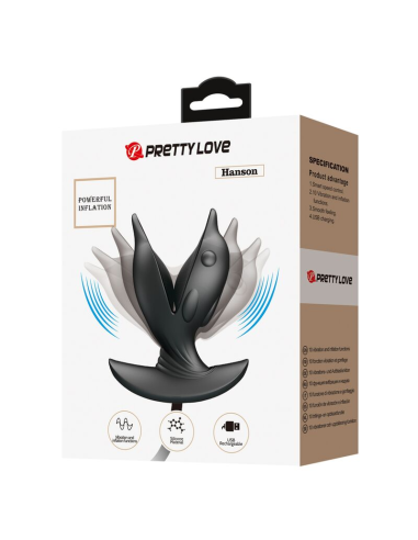 PRETTY LOVE - Plug Anal Delfin Inflable Y Recargable | SexPlace.MX