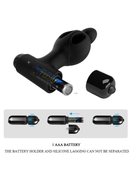 MR PLAY - Plug Anal de Silicona con Vibración | 10 Modos de Placer Orgásmico