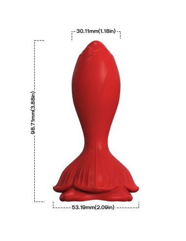 ARMONY Rosa Vibrador & Plug Anal Pequeño con Control Remoto - Placer Doble y Estimulación Versátil