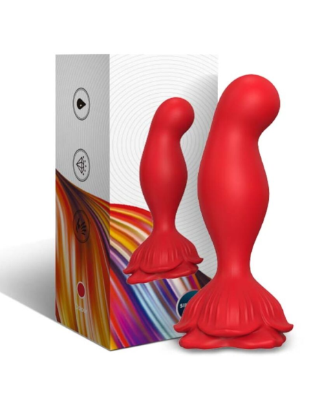 ARMONY Rosa Vibrador & Plug Anal Control Remoto Rojo - Placer Versátil y Estimulante