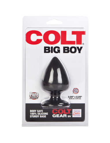 Colt Big Boy Negro Plug Anal - Sensaciones Únicas con Silicona de Calidad