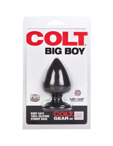 Colt Big Boy Negro Plug Anal - Sensaciones Únicas con Silicona de Calidad