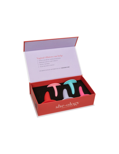 CALEXOTICS - Kit 5PC Dilatadores Vaginales y Anales Multicolor | Ergonomía y Sensación Premium