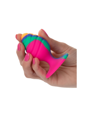 California Exotics - Plug Anal Cheeky Mediano Swirl | Placer Seguro y Divertido
