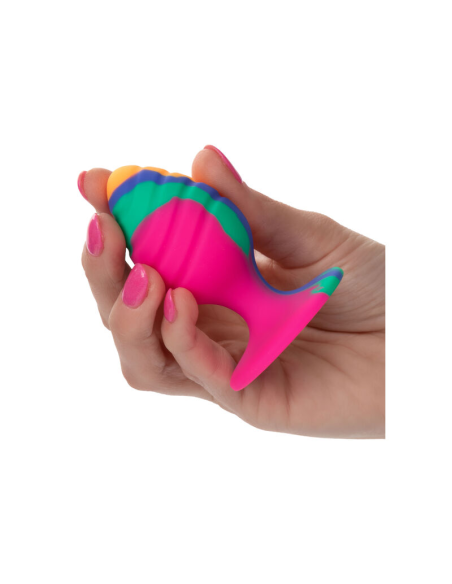 California Exotics - Plug Anal Cheeky Mediano Swirl | Placer Seguro y Divertido