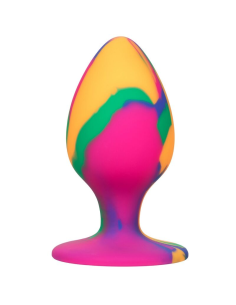 CALEXOTICS Cheeky Large Tie-Dye Plug Anal - Placer y Diversión en Silicona Segura
