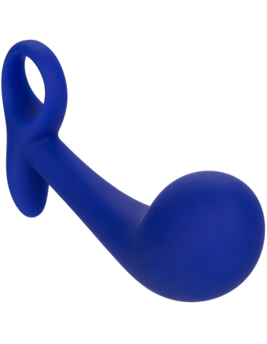 Set de Entrenamiento Anal CalExotics Admiral - 2 Plugs de Silicona Ergonómicos Azul