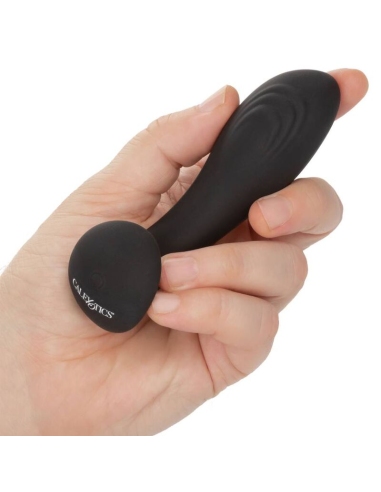 CALEXOTICS - LIQUID SILICONE FLEX PROBE: Sonda Anal Ergonómica con 12 Vibraciones para Placer Intenso y Comodidad Premium