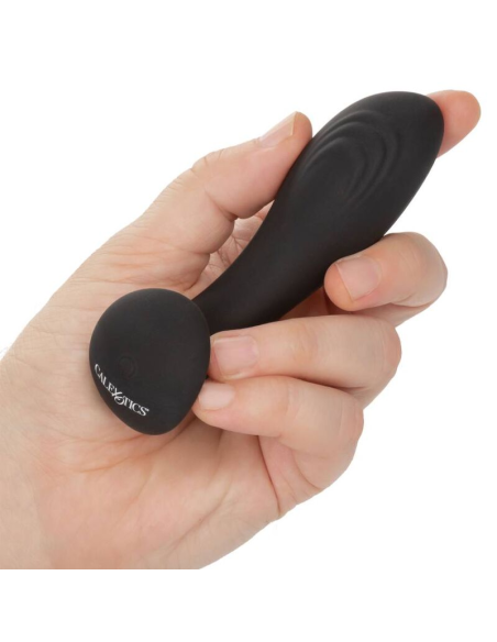 CALEXOTICS - LIQUID SILICONE FLEX PROBE: Sonda Anal Ergonómica con 12 Vibraciones para Placer Intenso y Comodidad Premium