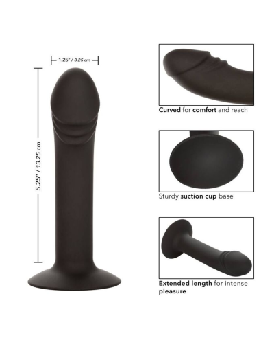 CALEXOTICS - CURVED ANAL STUD: Placer Anal para Principiantes y Expertos en Silicona Segura