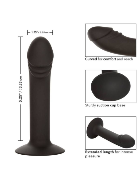 CALEXOTICS - CURVED ANAL STUD: Placer Anal para Principiantes y Expertos en Silicona Segura