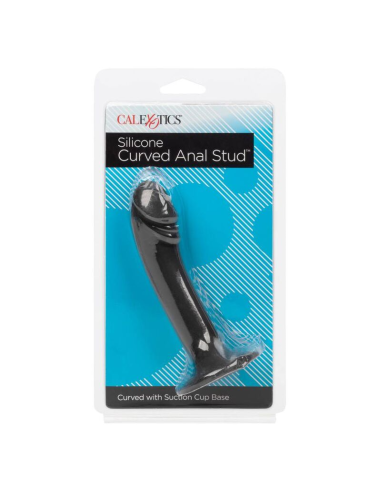 CALEXOTICS - CURVED ANAL STUD: Placer Anal para Principiantes y Expertos en Silicona Segura