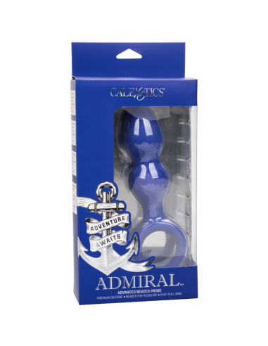 CALEXOTICS - ADMIRAL PLUG ANAL AVANZADO AZUL | SexPlace.MX
