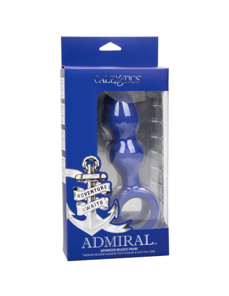 CALEXOTICS - ADMIRAL PLUG ANAL AVANZADO AZUL | SexPlace.MX