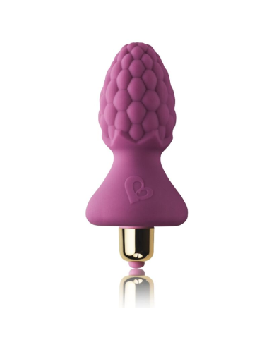 ROCKS-OFF Ass-Berries Raspberry Plug Anal - Juguete Sexy y Divertido para Placer Infinito