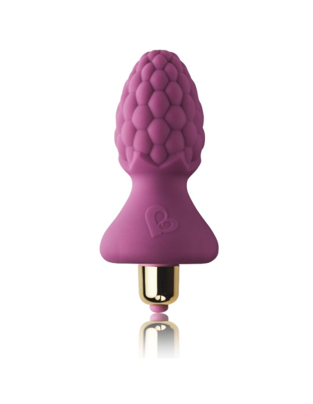 ROCKS-OFF Ass-Berries Raspberry Plug Anal - Juguete Sexy y Divertido para Placer Infinito