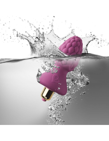 ROCKS-OFF Ass-Berries Raspberry Plug Anal - Juguete Sexy y Divertido para Placer Infinito