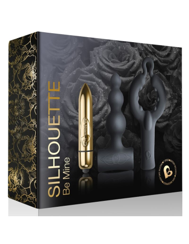 ROCKS-OFF Silhouette - Be Mine Pack para Parejas: Placer Vibratorio y Diversión Compartida