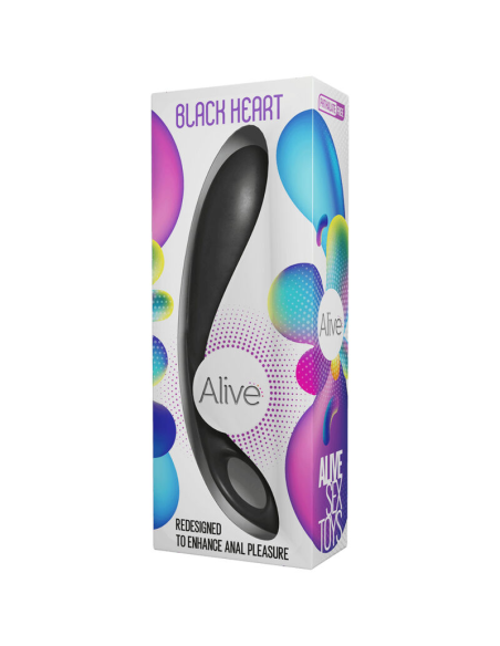 ALIVE - BLACK HEART Estimulador Anal | SexPlace.MX