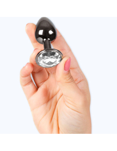 SECRETPLAY Gunmetal Butt Plug Talla S 7 cm