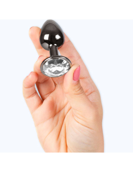 SECRETPLAY Gunmetal Butt Plug Talla S 7 cm