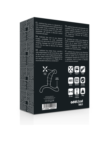 ADDICTED TOYS - Prostate Anal Pleasure Negro | SexPlace.MX
