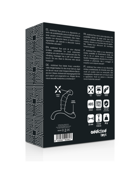 ADDICTED TOYS - Prostate Anal Pleasure Negro | SexPlace.MX